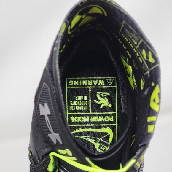 Under Armour UA Highlight MC 3023716-004 Football Cleats Blk/Grey Men Sz Multi main image 10